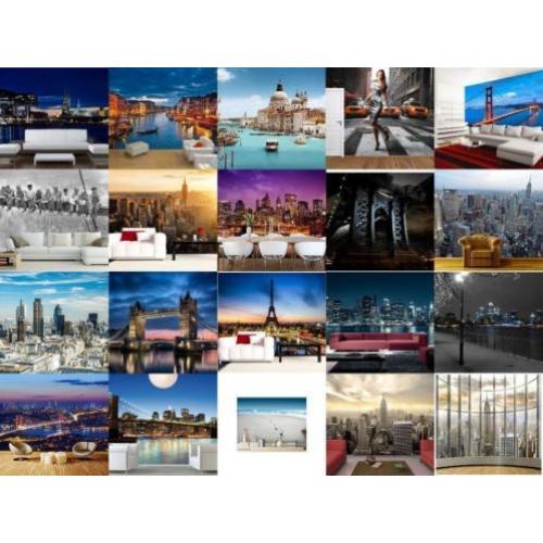 FOTO BEHANG Steden / Skyline Veel Keuze Behang