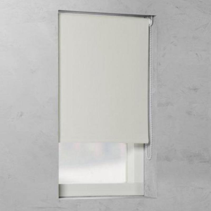 Rolgordijn Verduisterend - Bright white - 220x190 cm