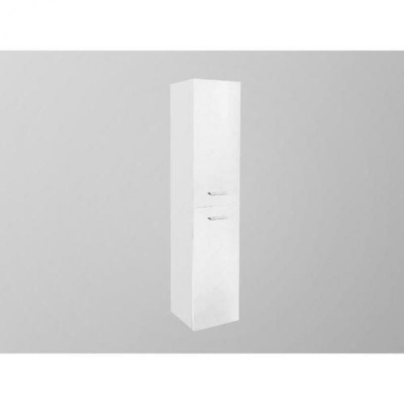 Saniclass Rome kolomkast 160x35x35cm hoogglans wit