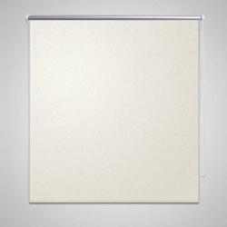 vidaXL Rolgordijn verduisterend 120 x 175 cm crême
