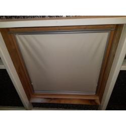 Velux zonwering met plissé en zonverduistering