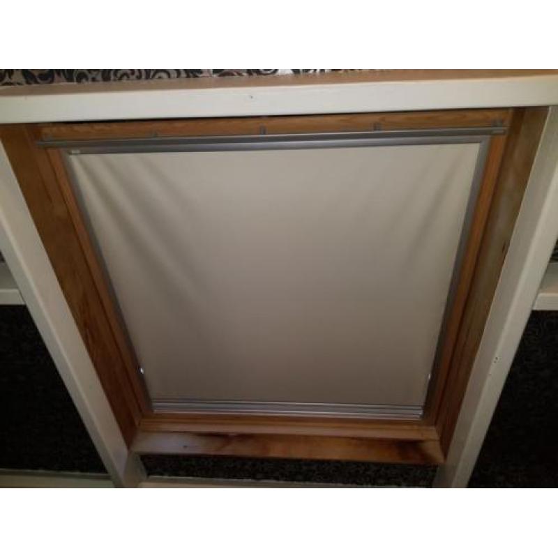 Velux zonwering met plissé en zonverduistering