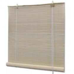 vidaXL Rolgordijn Bamboe 100 x 160 cm (Naturel)