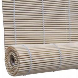 vidaXL Rolgordijn Bamboe 100 x 160 cm (Naturel)