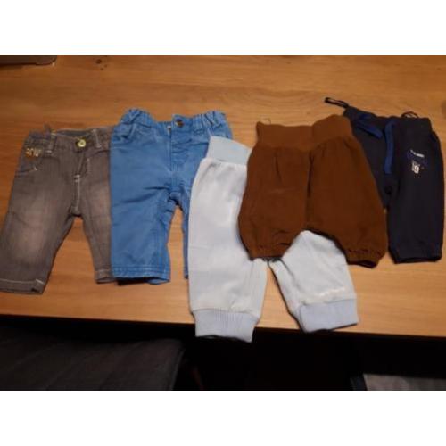 Pakket partij baby kleding jongen maat 50