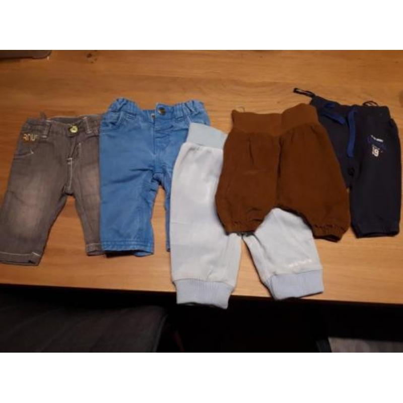 Pakket partij baby kleding jongen maat 50