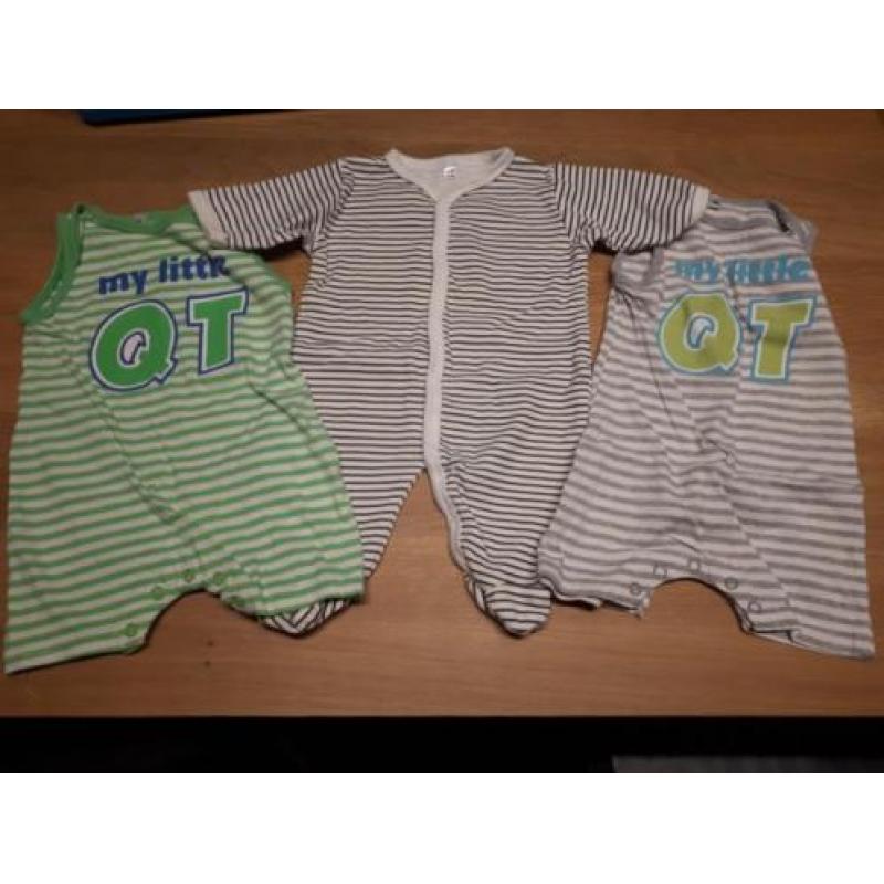 Pakket partij baby kleding jongen maat 50
