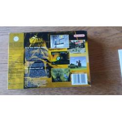 Zelda ocarina of time voor de Nintendo 64 compleet.