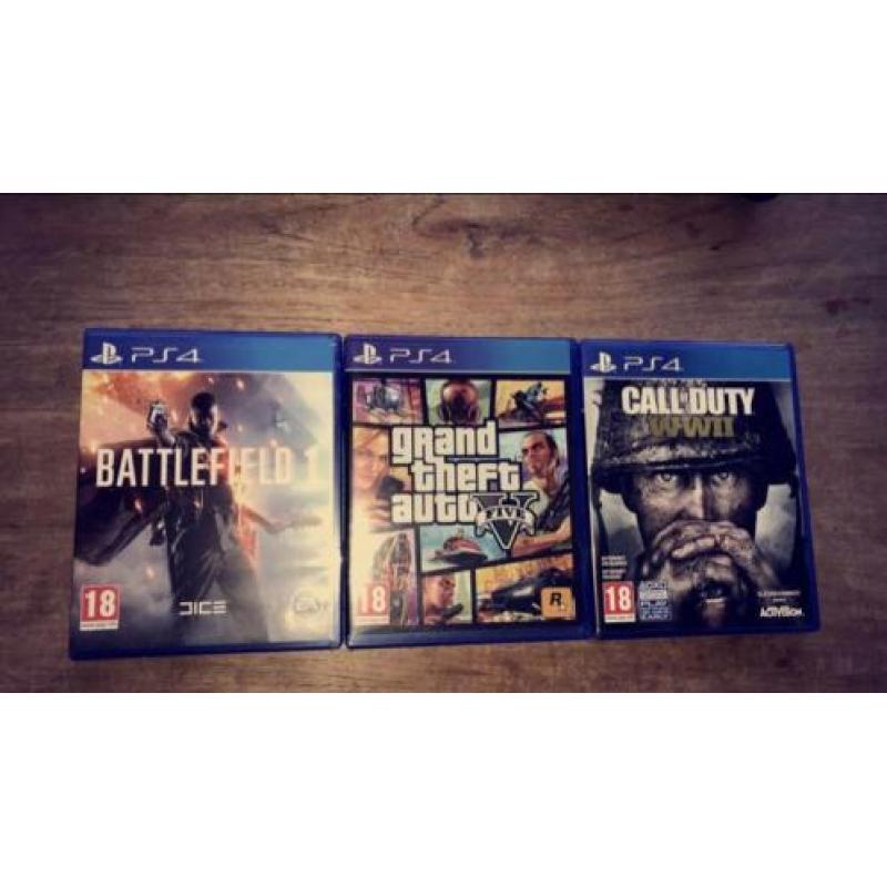 PlayStation 4 slim 1TB met 3 spellen en controller