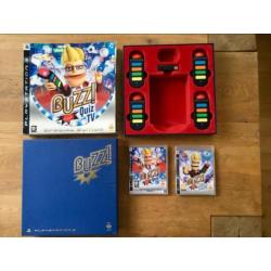 Playstation 3 + 23 Spellen, 5 Controllers + Move set!