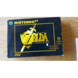 Zelda ocarina of time voor de Nintendo 64 compleet.