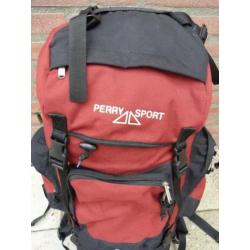 Grote wandelrugzak MET regenhoes 65 liter Perry sport Vagabo