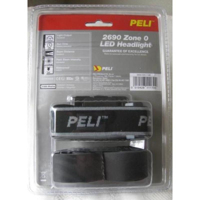 Hoofdlamp Peli 2690 ZO 0 -LED NIEUW