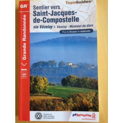 Route naar Santiago de Compostela GR 654 via Vézelay