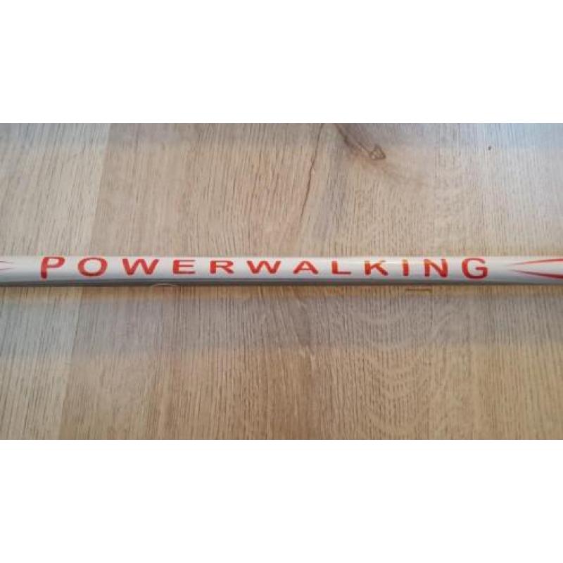 een paar nieuw power walking sticks