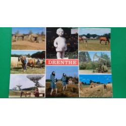 Drenthe 5 diverse ansichtkaarten