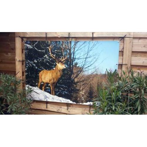 Buitenposter 110x260 cm
