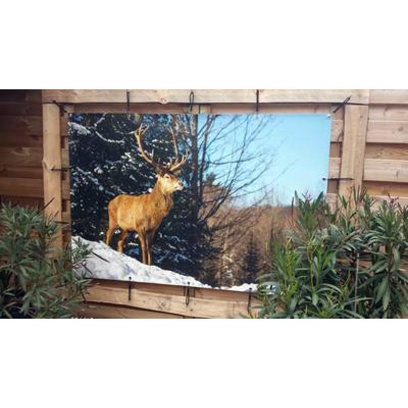 Buitenposter 110x260 cm